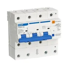 Дифавтомат CHINT NXBLE-125 3P+N 80A 30mA тип AС C 10kA (820586)