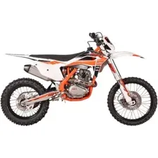 Мотоцикл Kayo K6-A 300 MX CB300RL (белый/оранжевый)