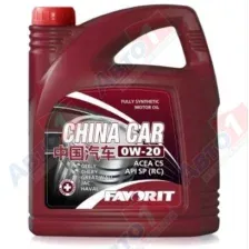 Моторное масло Favorit China Car 0W-20 SP 5л