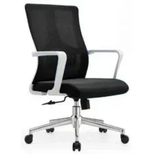 Кресло SitUp CUBE White chrome (сетка Black/Black)