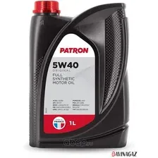 Моторное масло Patron 5W-40 1л