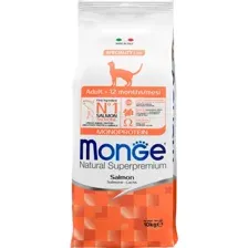 Сухой корм для кошек Monge Adult Monoprotein Salmone 10 кг