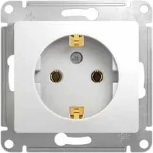 Розетка Schneider Electric Glossa GSL000143 (белый)