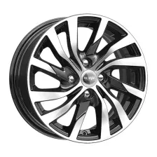 Литой диск K&K КС882 15x6" 4x100мм DIA 60.1мм ET 37мм Алмаз черный
