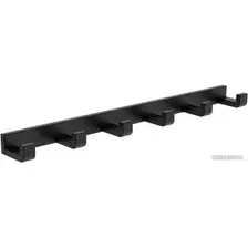 Планка с крючками Abber Westen AA1752B (черный матовый)