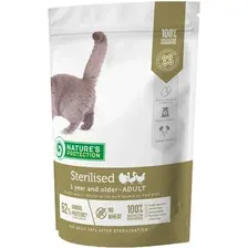Сухой корм для кошек Nature's Protection Sterilised 400 г