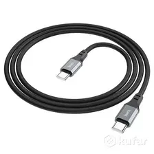Кабель Type-C на Type-C X86 Spear 60W HOCO 78017