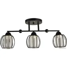 Люстра средней высоты Mirastyle BL-15158/3 BK