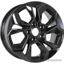 Литые диски KDW KD1620 16x6.5" 5x114.3мм DIA 60.1мм ET 45мм Black Painted
