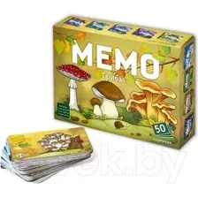 Настольная игра Нескучные игры Мемо Грибы! / 8615