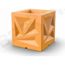 Кашпо Berkano Icelandic Cube DB (оранжевый)