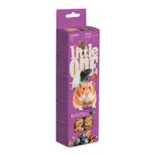 Лакомство для грызунов Little One Палочки с ягодами 2х60 г
