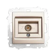 Розетка телевизионная Elbi Zena-Vega 609-011400-246 (титан)