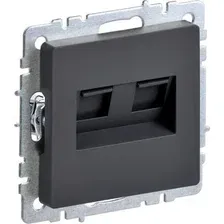 Розетка компьютерная IEK Brite BR-K20-2-K53