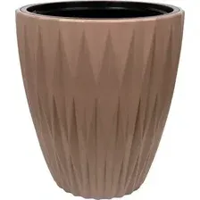 Кашпо Form-Plastic Caro FP-5780-051 (серо-бежевый)