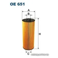 Масляный фильтр Filtron OE651