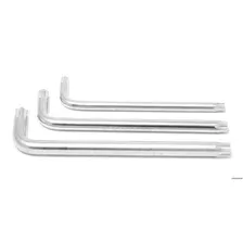 Ключ Г-образный TORX длинный T-55H с отверстием F-76755L FORSAGE