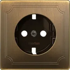 Накладка для розетки Schneider Electric Merten Antique/Artec MTN2331-4143