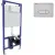 Инсталляция для унитаза Visam Slim 525 с кнопкой D3 хром глянец EX-040233