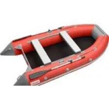 Надувная лодка Roger Boat Hunter 3200 (без киля, красный/серый)