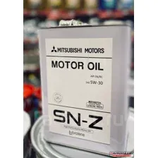Моторное масло MITSUBISHI Lubrolene SN-Z 5W-30, 4л / MZ102731