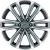 Литые диски MAK Safari 6 17x7.5" 6x139.7мм DIA 67.1мм ET 38мм Gun Met-Mirror Face