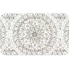 Коврик под миску Tarhong Boho Medallion / TPMMT0200PMB (бежевый с рисунком)