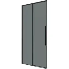 Душевая дверь Grossman Galaxy 80x195 1/2.K33.01.80.21.10 (черный матовый/тонированное стекло)