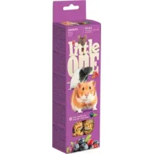 Лакомство для грызунов Little One Палочки с ягодами 2х60 г