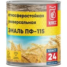 Эмаль Класс 24 ПФ-115 (900г, салатовый)