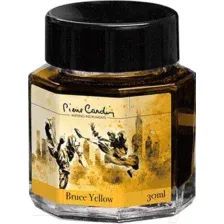 Чернила для перьевой ручки Pierre Cardin City Fantasy / PC332-S3 (30мл, желтый брюс)