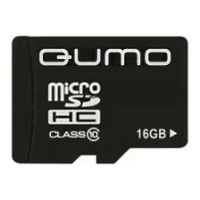 Карта памяти QUMO microSDHC (Class 10) 16GB (QM16GMICSDHC10)