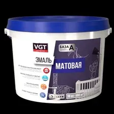 Эмаль ВД-АК-1179 универсальная матовая темно-коричневая 1кг арт.RAL 8017