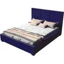 Кровать Elmax Империя 180x200 с ПМ Газ-лифт Континентальная рама (Glory 15)