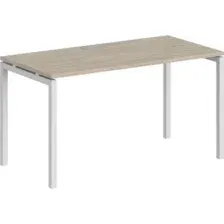 Письменный стол Norden 120х80х75 / SG.207.OL.44.WH (белый/дуб светлый)
