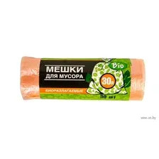 Пакеты для мусора Биоразлагаемые (30 шт. 30 л)