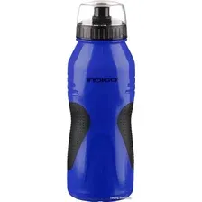 Бутылка для воды Indigo Comfort IN037 (синий/черный)
