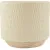 Кашпо Mandarin Decor Често P18C23104B-12milk (молочный)