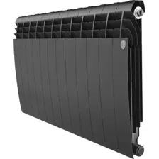 Радиатор биметаллический Royal Thermo BiLiner B500 Черный (12 секций)