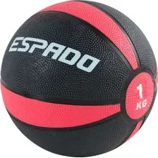 Медбол Espado ES2601 (1 кг, красный)
