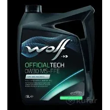 Масло моторное Wolf OfficialTech, 0W-30, MS-FFE, 65618/5, 5 л