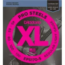 Струны для бас-гитары D'Addario EPS-170-5
