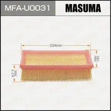 Фильтр воздушный MASUMA MFA-U0031