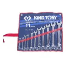Набор комбинированных ключей, 1/4"-15/16", 11 предметов KING TONY