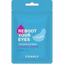 Патчи под глаза Consly Eyes Reboot Hyaluronic Acid & Caffeine Cooling (30шт)