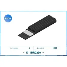 Ремень поликлиновый CWORKS D11BR0230