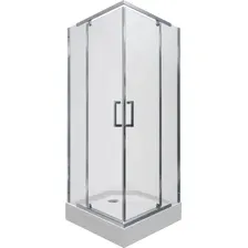 Душевой уголок Triton Каппа-Хром 90x90 (с поддоном)