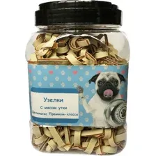 Лакомство для собак O'dog Узелки с мясом утки 750 г