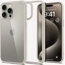 Чехол для телефона Spigen Ultra Hybrid для iPhone 15 Pro Max ACS07209 (серый)