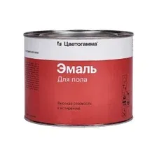 Эмаль для пола ПФ-266 Цветогамма красно-коричневая,  0,8 кг
